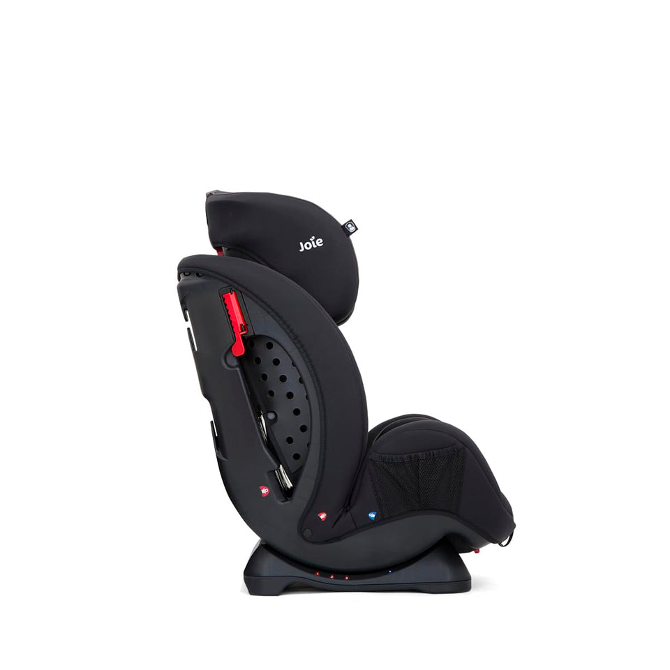 Joie Stages R44 from Birth Combination Group 0+1/2 Belted Car Seat (Birth - Approx. 7 Years, 0-25kg) - Coal