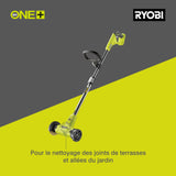 Ryobi RY18PCA-0 18V ONE+ Patio Cleaner with Wire Brush (Bare Tool), Hyper Green