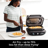 Ninja Foodi MAX PRO Health Grill, Flat Plate & Air Fryer 3.8L with Digital Cooking Probe, 7-in-1, Air Fry