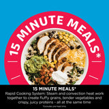 Ninja Speedi 10-in-1 Rapid Cooker, Air Fryer and Multi Cooker, 5.7L, Meals for 4 in 15 Minutes, Air Fry, Steam