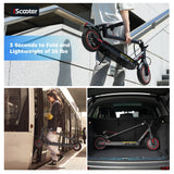 iScooter Electric Scooter, i9 Electric Scooters Adult, 8.5”Solid Tires, 30km Range, 3 Speed Mode, Foldable Electric Scooters with APP, Double Braking System for Adults and Teens
