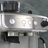 Breville Barista Max Espresso Machine | Latte & Cappuccino Coffee Maker with Integrated Bean Grinder & Steam Wand | 2.8 L Water Tank | 15 Bar Italian Pump | Stainless Steel