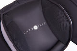 Cozy N Safe Logan Group 1/2/3 Car Seat 9-36kg, 9 Months to 12 Years, 5 Point Harness, Forward Facing, Side Impact Protection, Adjustable Headrest, Lightweight, Child, Toddler Car Seat - Black/Grey